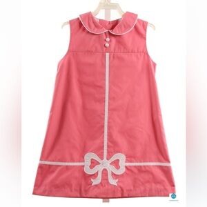 The Beaufort Bonnet Company Pink Dress with White Accents